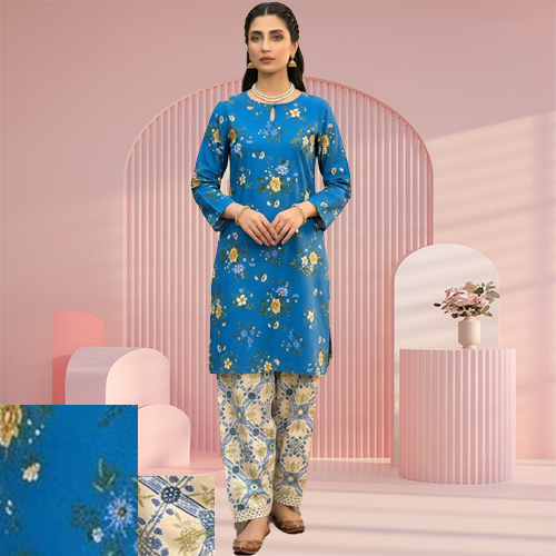 2 Piece Printed Lawn Suit for Women  Summer Collection 2026