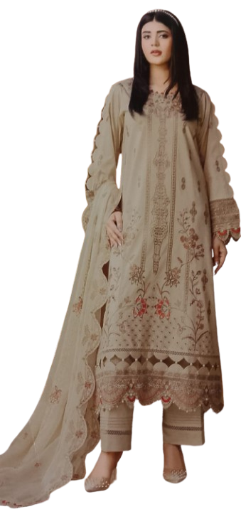 wemen branded unstitched suit